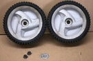 Craftsman Push Mower Mdl# 917-370921 Oem Non Drive 8'' Front Wheels PN#583733801. Fixed Price $35.00.