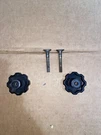 John Deere JX75 Oem Handle Bar Knobs M117057 & Bolts M82229 14SE 14SB JA75 JE75. Fixed Price $10.00.