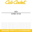Mtd 983-0124 Front Axle Left Hand 46" Deck Yard-machines 670G 679G 660G 690G 42. Fixed Price $140.57.