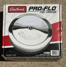 Edelbrock 1208 Pro-flo Air Cleaner. Fixed Price $37.49.