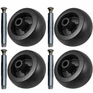 4PK Deck Wheel Kit For Grasshopper 484230 247310 942137 5" X 3/4" Bore 5/8". Fixed Price $52.99.