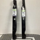 Maxpower 561713B 2-BLADE Set For 42" Cut Poulan/husqvarna/craftsman Replaces 138. Fixed Price $15.96.