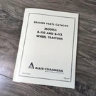 Allis Chalmers B110 B112 Tractor Parts Manual Catalog Assembly Schematics Views. Fixed Price $39.97.