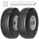 Simeiqi 2PACK 4.10/3.50-4" Solid Pu Run-flat Tire Wheel With 5/8"AXLE Bo.... Fixed Price $39.07.