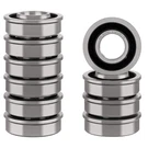 Xike 10 Pack Flanged Ball Bearing Id 1/2" Od 1-1/8", Suitable For Lawn Mower,. Fixed Price $18.56.