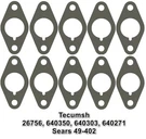 10 Pk Carburetor Mount Gaskets Fits Tecumseh 26756 Hs Lv Lav Tnt Tvs Vh. Fixed Price $5.99.