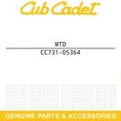 Mtd 731-05364 Belt Cover Craftsman Inch 2X 24. Fixed Price $31.95.