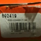 Briggs & Stratton Connecting Rod 692419 Oem - Replacement Engine Part New. Fixed Price $90.00.
