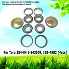 For Toro Exmark 254-94 1-543509 103-4882 Cap Wheel Bearing Caster Z-master. Fixed Price $49.99.