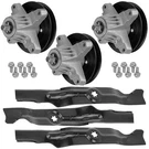Caltric 918-04825B 942-04244 Spindle W/blade For Cub Cadet Mtd Troy-bilt Stens. Fixed Price $97.00.