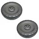 Husqvarna Pack Of Genuine Oem Replacement Wheels 532192619-2PK. Fixed Price $135.45.