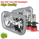 Ford Bronco F650 F100 E250 H6014 Pair 7X6INCH Led Headlights High/low. Fixed Price $89.99.