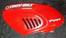 Troy Bilt Riding Mower Lawn Tractor Right Side Panel 783-0784A. Fixed Price $24.00.