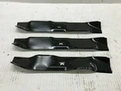 QTY/3 Unbranded 742-04125 (2) 742-04124 (1) 490-110-C124 Mower Blades 46" Cut. Fixed Price $43.95.