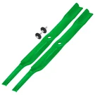 30" Deck Spindle High-lift Blades For John Deere 108 111H 112L 130 160 STX30. Fixed Price $43.00.