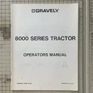 Gravely 8000 Series Tractor Operators Manual Form 34827 (8-82) 8122 8123 8163-B. Fixed Price $10.00.