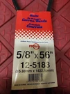 Rotary 12-5183 Premium Belt 5/8"X56". Fixed Price $10.55.