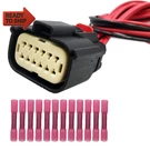 Lizapus 12 Pin Headlights Connector Harness Pigtail Plug Compatible With Chevrol. Fixed Price $27.37.