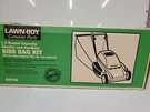 Lawn-boy 89756 1.3 Bushel Corded Electric & 24-VOLT Cordless Mowers Side Bag Kit. Fixed Price $68.99.
