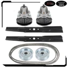 Lawn Tractor Mower 42" Deck Rebuild Kit For Cub Cadet LTX1046V LTX1045. Fixed Price $87.44.