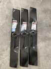 (pack Of 3) Copperhead 15-10292 18-7/8" Length 0.8" Center Lawn Mower Blades. Fixed Price $28.00.