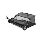 48 In. Lawn Sweeper Tow Behind, 26 Cu. Ft. Large Pull Grass. Fixed Price $327.80.
