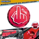 Jdm Red Aluminum Middle Finger Oil Filler Tank Cap Valve Cover For Honda Acura. Fixed Price $18.98.
