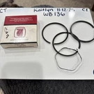 (1) Tecumseh Vintage Nos 33568 Ring Set .010 Oversize For HS50, Made Usa. Fixed Price $76.50.