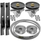Spindle W/pulley & Belt For Cub Cadet XT1-LT42 XT2-LX42 42" 918-06976 75405021. Fixed Price $118.00.