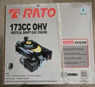 Rato RV170 High Performance Vertical Engine 4.2HP 173CC Displacement Gas. Fixed Price $75.99.