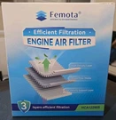 Femota CA12290 Engine Air Filter, Pre-oiled, Longer Lifespan, Replace For Honda. Fixed Price $6.64.