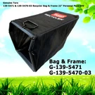 Genuine Toro 139-5471 & 139-5470-03 Recycler Bag Frame 22 Personal Pace 60V. Fixed Price $114.99.