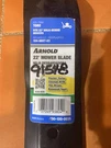 New Arnold #490-100-0035 104-8697-03 22" Toro Mower Blade Usa Made!. Fixed Price $5.20.