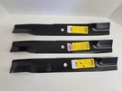 QTY-3 18-1/2" Xht B1HS1008 Mower Blade For 54" Cut Oregon 92-042, Stens 350-695. Fixed Price $42.95.