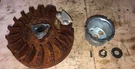 Tecumseh 4HP Gas Engine MDL#LV118EA SPEC#334026C Used Oem Flywheel Lot. Fixed Price $51.46.