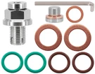 Dsnaduo 1/2"20 Oversize Piggyback Oil Drain Plug, Stainless Steel Self Tappin.... Fixed Price $23.91.