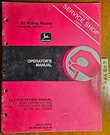 John Deere 65 Riding Mower S/n 120001- Owner Operator's Manual OM-M83199 F9 6/79. Fixed Price $15.00.