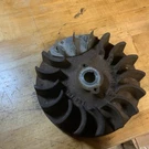 Oem Good Used 8 Hp Briggs 196432 1202 E1 Flywheel 690615. Fixed Price $30.00.