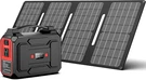 Portable 200W Solar Generator With 40W Panels For Camping & Outdoor Use. Fixed Price $199.99.