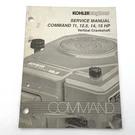 Kohler Command 11 12.5 14 15 Hp Vertical Crankshaft Engines Service Manual. Fixed Price $19.95.