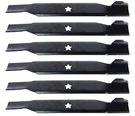(6) Usa Mower Blades High Lift For Craftsman 127843 138498 138971 42" Deck. Fixed Price $36.69.