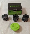 Greenworks .065 Single Line Auto-feed Replacement String Trimmer Spool 1803802. Fixed Price $15.99.