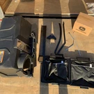 John Deere 42 In. Twin Bagger For 100 Series Tractors, Inch Deck, AUC18474. Fixed Price $400.00.