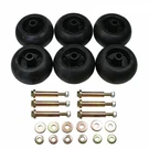 Yue (6) For Exmark Mower Anti Scalp Deck Wheel+kit 103-3168 103-7263 103-4051. Fixed Price $64.19.