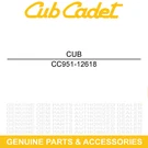 Cub Cadet 951-12618 Crankcase Cover Gasket Jwa Jua Engine 21 1X 161 123CC. Fixed Price $16.95.