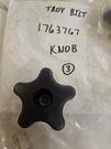 Bolens Troy Bilt Knob 1763767. Fixed Price $12.00.