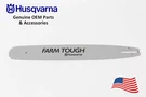 Husqvarna 585950968 18" Bar XF28 Genuine Original Equipment Manufacturer (oem). Fixed Price $44.99.