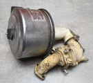 Briggs And Stratton 8HP Up Draft Carb Assembly 490419 - Shelf 69. Fixed Price $90.00.