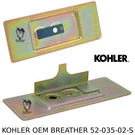 Genuine Oem Kohler Breather Assembly Part # 52 035 02-S KT17 KT19 M18 M20 MV20. Fixed Price $57.95.