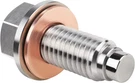 M12 X 1.75 Magnetic Oil Drain Plug, Stainless Steel Sump Nut Bolt With Cop. Fixed Price $34.14.